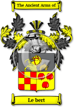 Le bert Family Crest Download (jpg) Legacy Series - 150 DPI